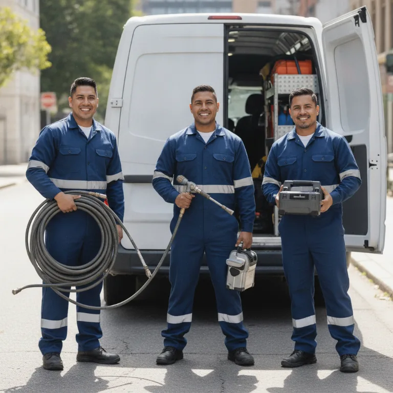 Desentupimentos equipe em Pindamonhangaba